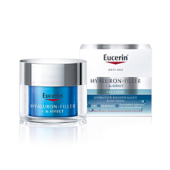 Eucerin Hyaluron-Filler +3x Effect Hydratatie Booster Nacht Gel-Crème 50ml