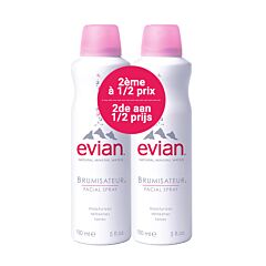 Evian Gezichtsspray 2x150ml Promo 2e -50%