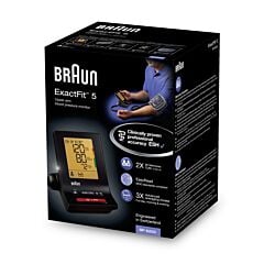 Braun ExactFit 5 BP6200 Tensiomètre Bras 1 Pièce