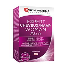 Forté Pharma Expert Cheveux Femme AGA 60 Gélules