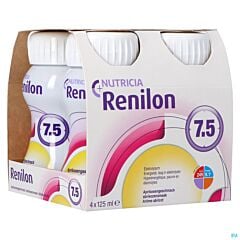 Nutricia Renilon 7.5 Abricot Bouteille 4x125ml