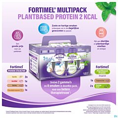 Fortimel Multipack Protein Plantbased 2kcal - 8x200ml