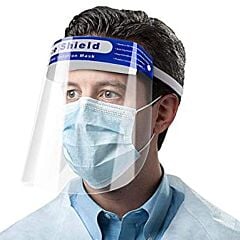 Face Shield Masque/Visière de Protection Visage 1 Pièce