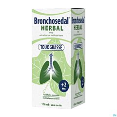 Bronchosedal Herbal Sirop Sans Sucre 100 ml
