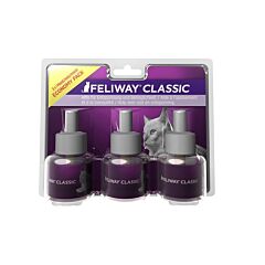 Feliway Classic Recharge Flacon PACK ECONOMIQUE 3 Mois - 3x48ml
