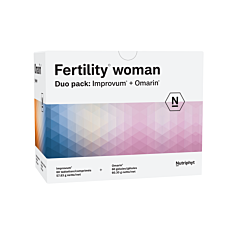 Fertility Woman Duo Pack Improvum 60 Comprimés + Omarin 60 Gélules