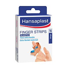 Hansaplast Finger Strips Elastic Pansements Extra Flexibles 16 Pièces