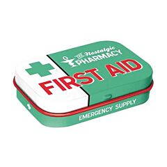 First Aid Kit Pepermuntdoosje - Groen 15g