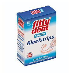 Fittydent Super Kleefstrips 15 Stuks