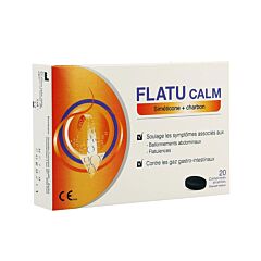 Flatu-Calm Ballonnements & Flatulences 20 Comprimés