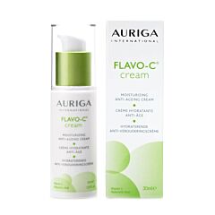 Auriga Flavo-C Crème Hydratante Anti-Âge Flacon Airless 30ml