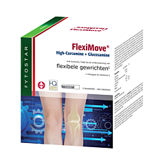 Fytostar FlexiMove MAXI Curcumine + Glucosamine 180 Comprimés