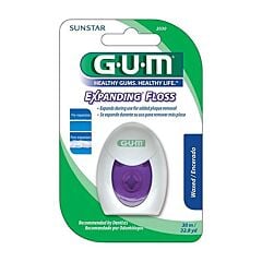 Gum Expanding Floss Waxed Fil Dentaire Ciré 30m