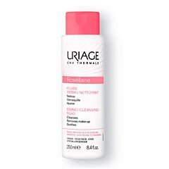 Uriage Roséliane Fluide Dermo-Nettoyant Flacon 250ml