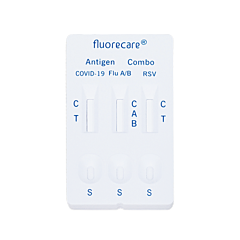 Fluorecare Combi Test: Covid / RSV / Griep 1 stuk