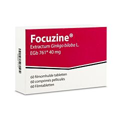 Focuzine 40mg 60 Filmomhulde Tabletten