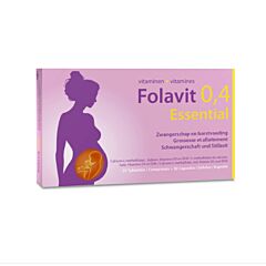 Folavit 0,4mg Essential Grossesse & Allaitement 30 Comprimés + 30 Gélules