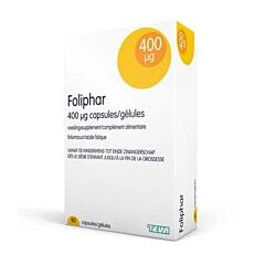 Foliphar 400mcg 90 Gélules