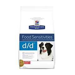 Hills Prescription Food Sensitivities D/D Hondenvoer Zalm/ Rijst 5kg 