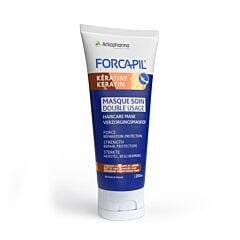 Forcapil Keratine+ Masque Soin Double Usage 200ml