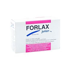 Forlax Junior 4g Constipation Poudre pour Solution Buvable 20 Sachets