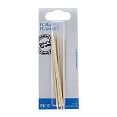 Gilbert Formes & Flammes Houten Nagelriemstokjes 6 Stuks