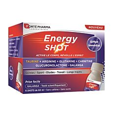 Forté Pharma Energy Shot 6 Shots x 60ml