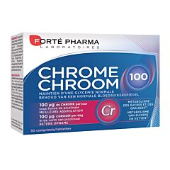 Forté Pharma Chroom 100 30 Capsules