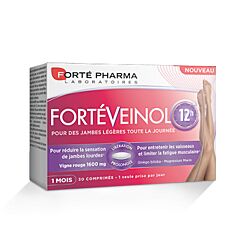 Forté Pharma FortéVeinol 12h Jambes Légères 30 Comprimés