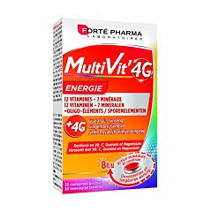 Forté Pharma Multivit' 4G Energie 30 Tabletten