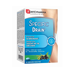Forté Pharma Specific Drain Rétention D'eau- 56 Comprimés