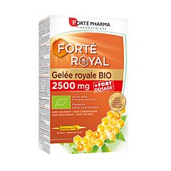 Forté Pharma Forté Royal Gelée Royale Bio 2500mg 20 Ampoules x 15ml