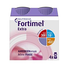 Fortimel Extra - Aardbei 4x200ml