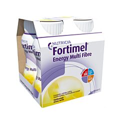 Fortimel Energy Multi Fibre Vanille Bouteille 4x200ml