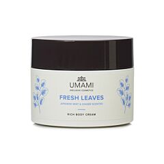 Umami Fresh Leaves Crème Corps Riche Menthe Japonaise & Gingembre Pot 250ml