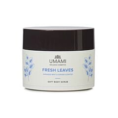 Umami Fresh Leaves Gommage Doux Menthe Japonaise & Gingembre Pot 250ml