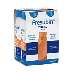 Fresubin 2KCAL Fibre Drink - Pêche/Abricot - 4x200ml