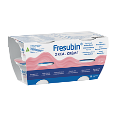 Fresubin 2KCAL Crème - Fraise Des Bois - 4x125g