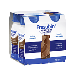 Fresubin 2KCAL Fibre Compact Drink - Chocolat - 4x125ml