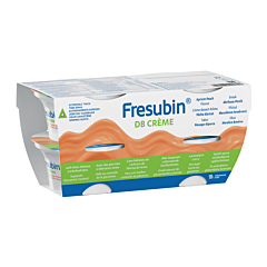 Fresubin DB Crème - Abrikoos/Perzik - 4x125g