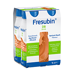 Fresubin DB Drink - Pêche/Abricot - 4x200ml