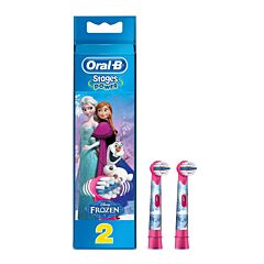 Oral-B Opzetborstel Stages Power Frozen 2 Stuks