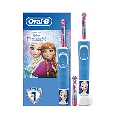Oral-B Frozen Elektrische Tandenborstel 3+ Jaar 1 Stuk + Extra Opzetborstel