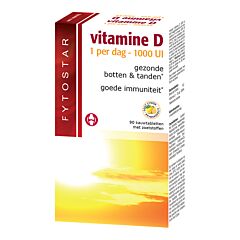 Fytostar Vitamine D 1000 UI 90 Comprimés à Croquer