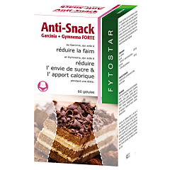 Fytostar Anti-Snack Garcinia + Gymnema Forte 60 Gélules