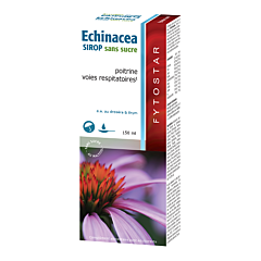Fytostar Echinacea Poitrine/Voies Respiratoires Sirop Sans Sucre Flacon 150ml