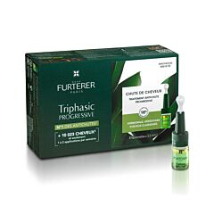 René Furterer Triphasic Progressive Traitement Anti-Chute 8x5,5ml Ampoules