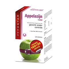 Fytostar Appelazijn 1200 Maxi Promo 100 + 20 Tabletten GRATIS