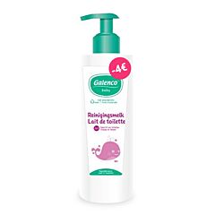 Galenco Bébé Lait de Toilette 2-en-1 Visage & Fesses Flacon Pompe 400ml PROMO -4€