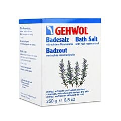 Gehwol Badzout Rozemarijn 10x25g Zakjes